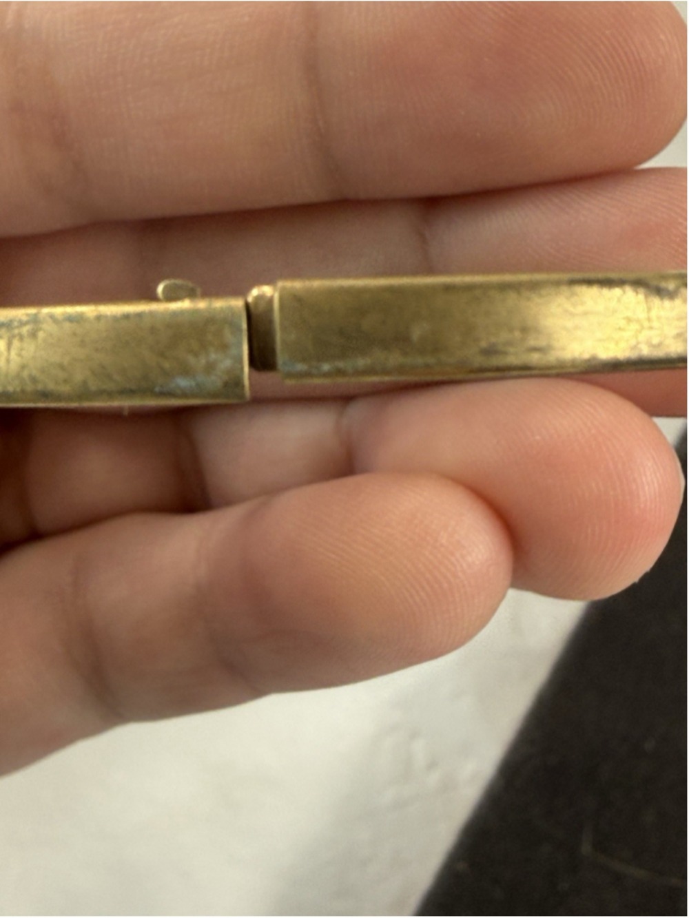 Vintage 14K GF Gold Fill Children Baby Infant Bracelet Bangle 1/20 Marked HFB - Picture 7 of 16
